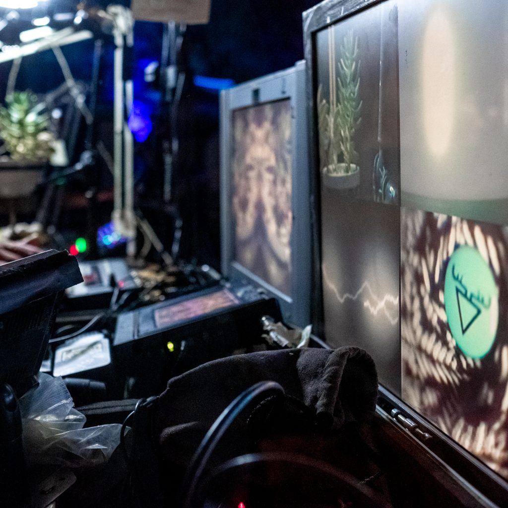Backstage visual Threesound Fest 2023