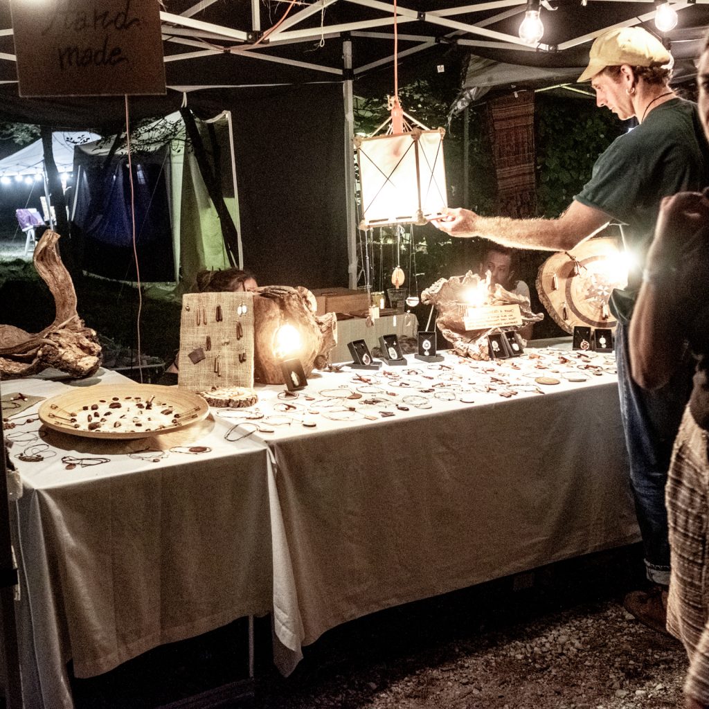 Stand artigianato Threesound fest 2023